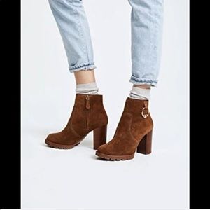 Tory Burch Sofia Lug Sole Bootie